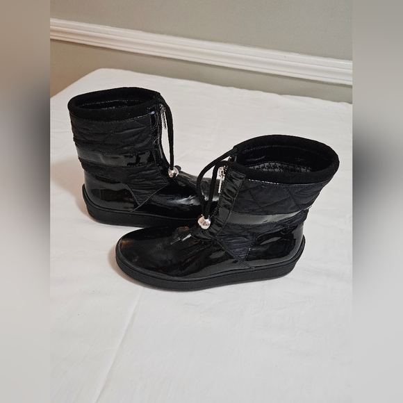Aquaatalla Black Patent Leather Boots - Picture 3 of 11